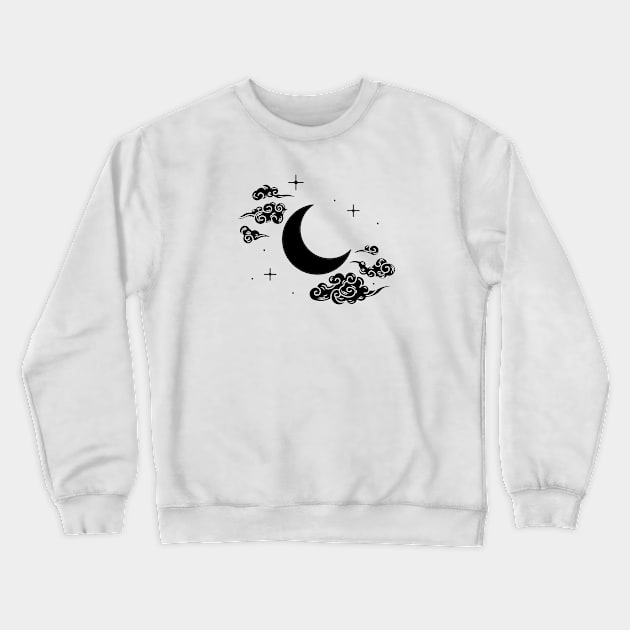 Moon Child Crewneck Sweatshirt by Little Designer